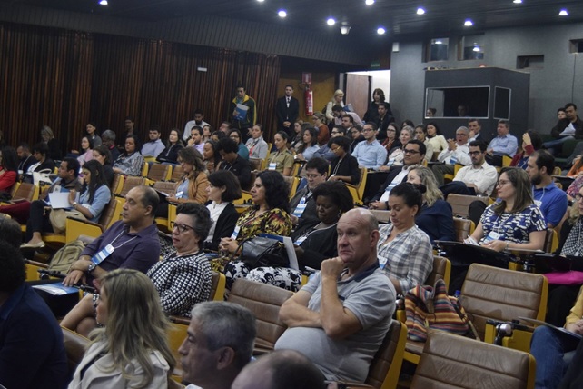 Repositório foi apresentado em congresso internacional em Brasília (Foto: Acervo DGB)