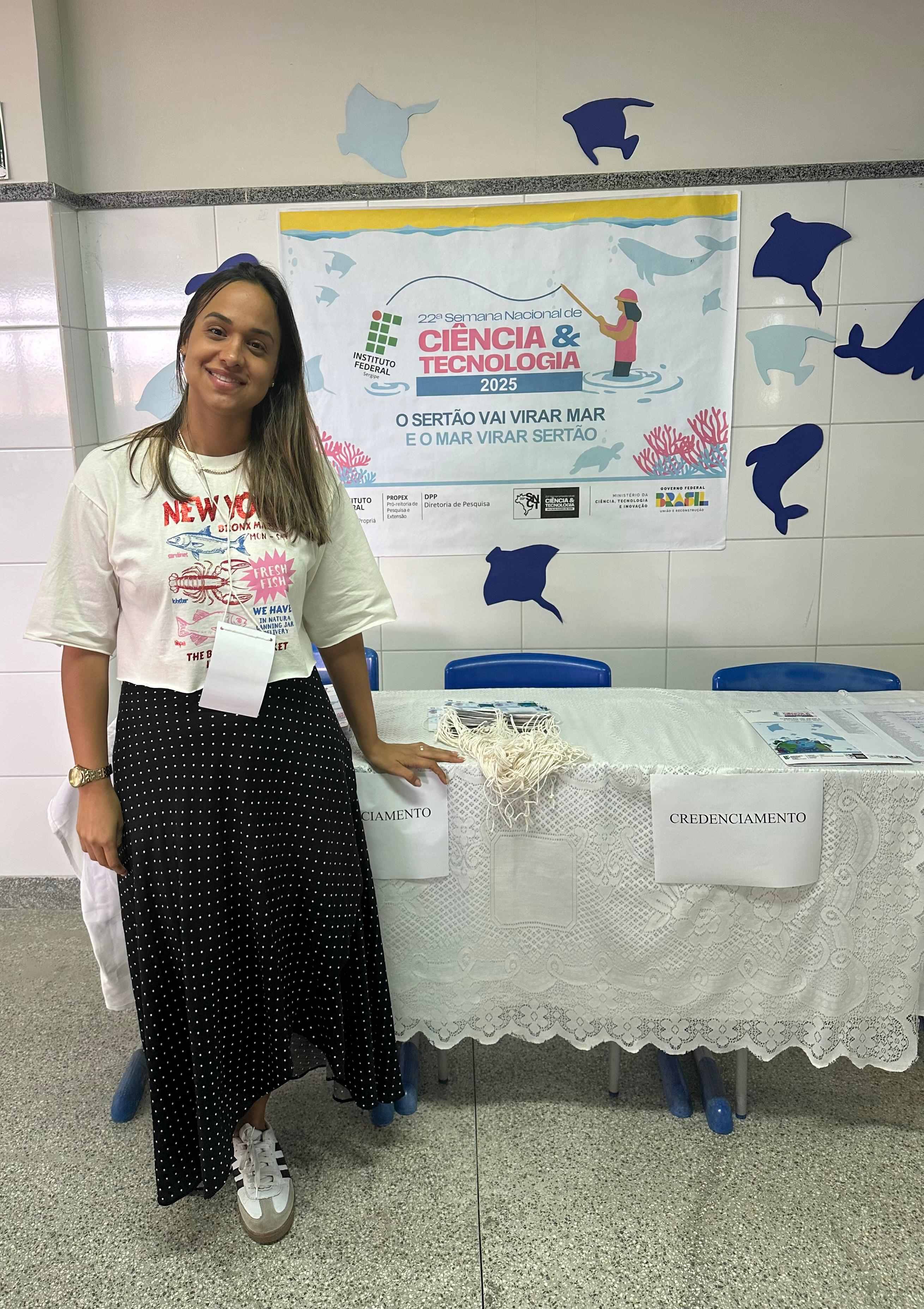 Coordenadora de Pesquisa e Extensão prof Thamilla Verçosa