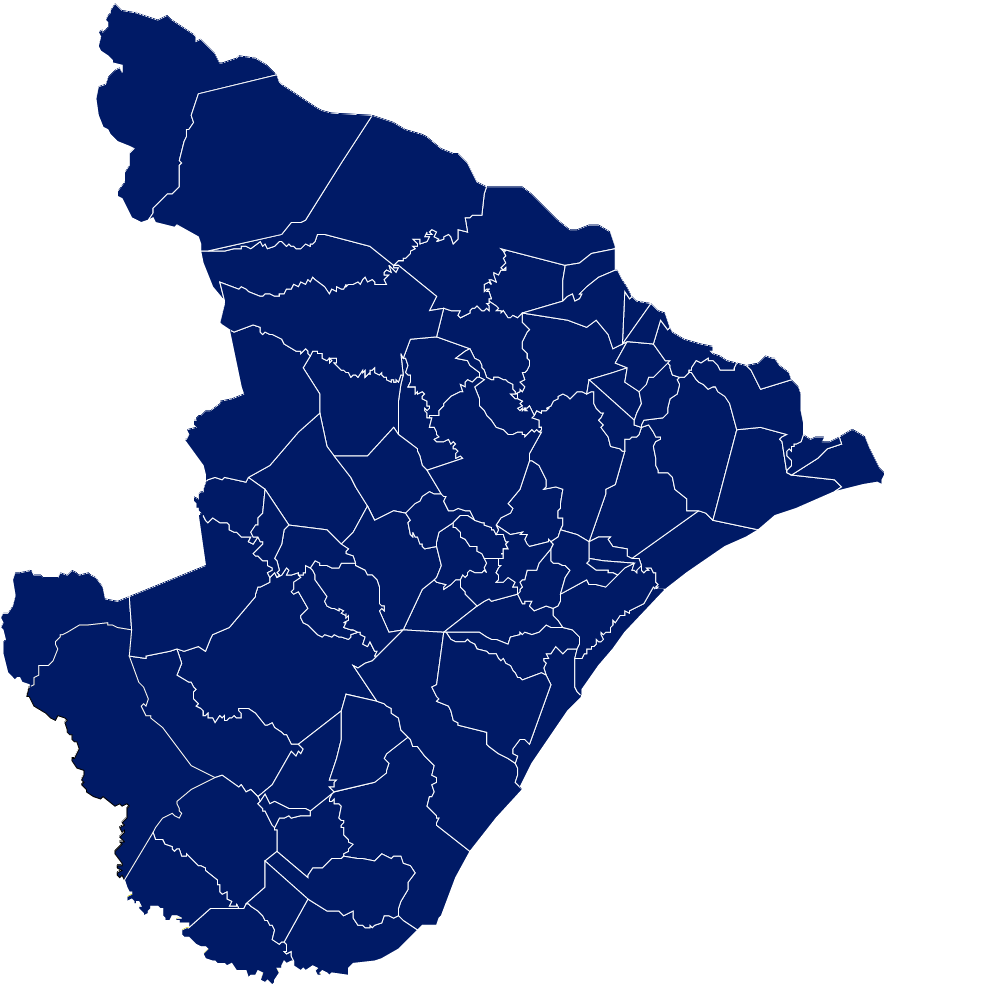 mapa de sergipe