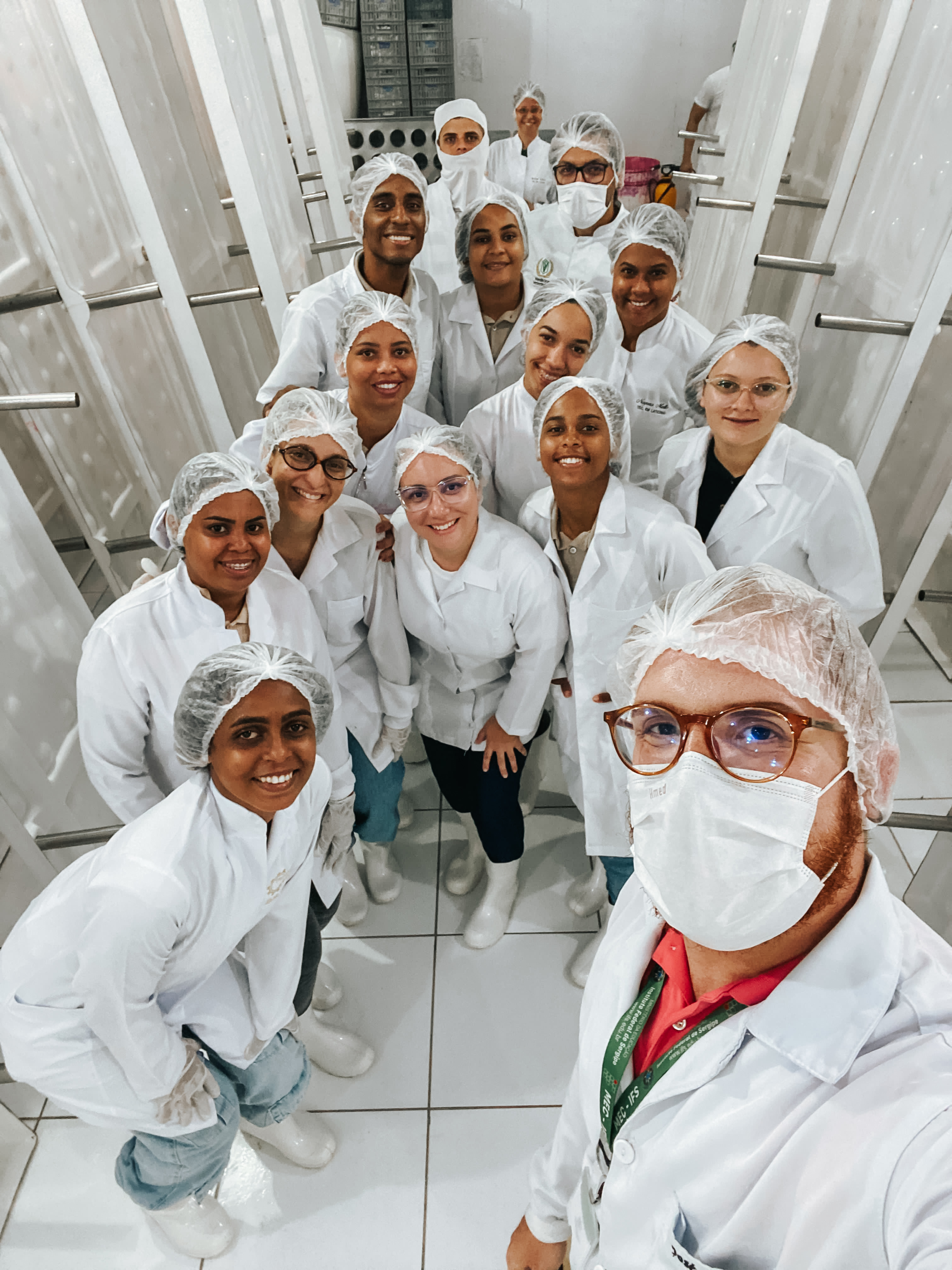 Selfie com todos os participantes