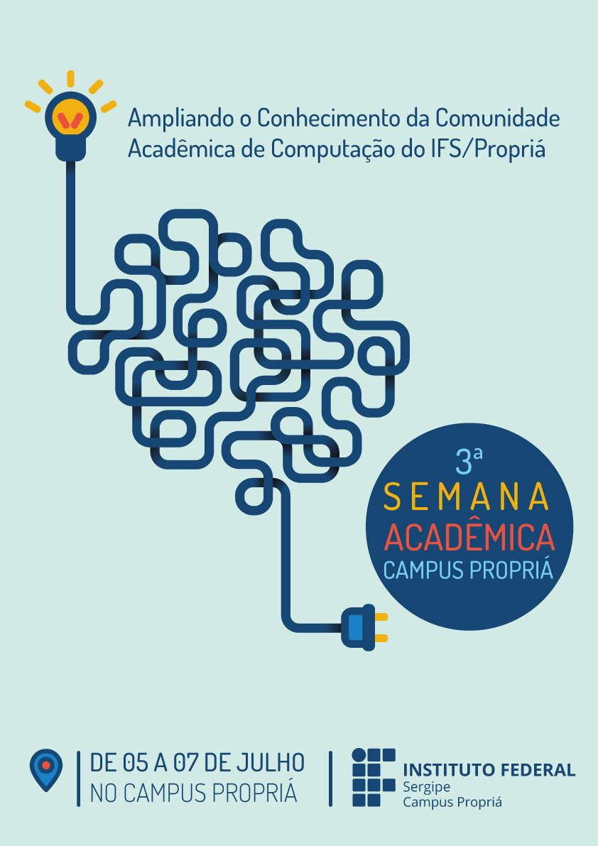 cartaz Semana academica Propria 2017