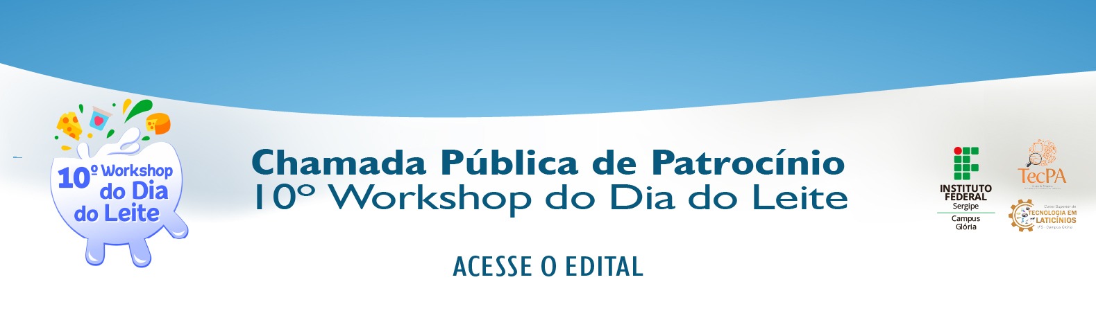 Edital de Chamada Pública nº 01/2025 - Captação de patrocínio - 10º Workshop do Leite