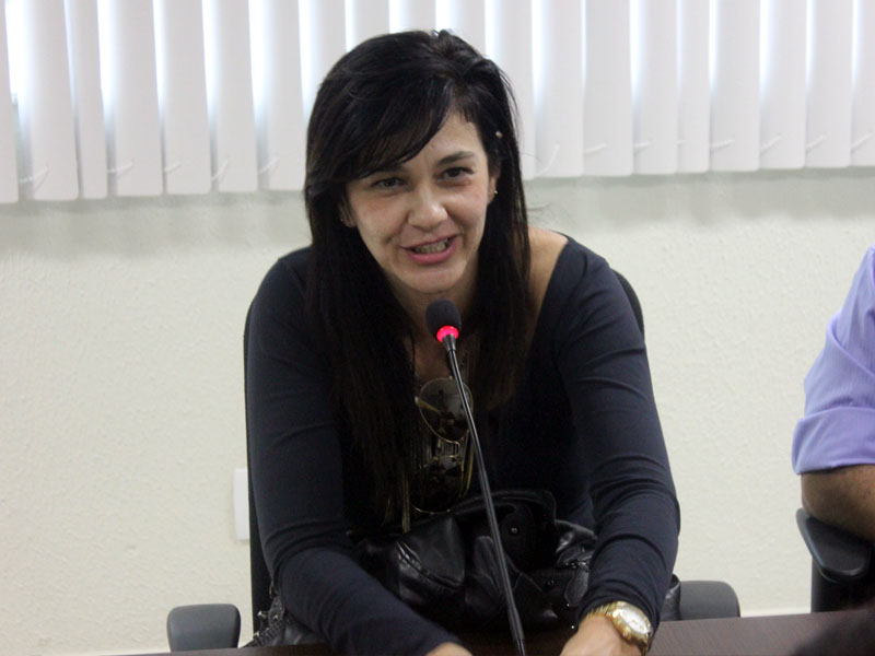 Foto 7 - 17-06-14 - Diretora da Assessoria de Planejamento da Sejuc - Tereza Carvalho