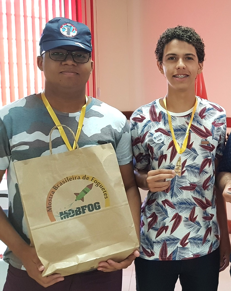 Lançamento de foguete Mobfog Estância Imagem retirada em 2019