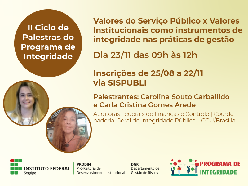 DGR Tema Valores do Serviço Público versus Valores Institucionais como instrumentos de integridade 5
