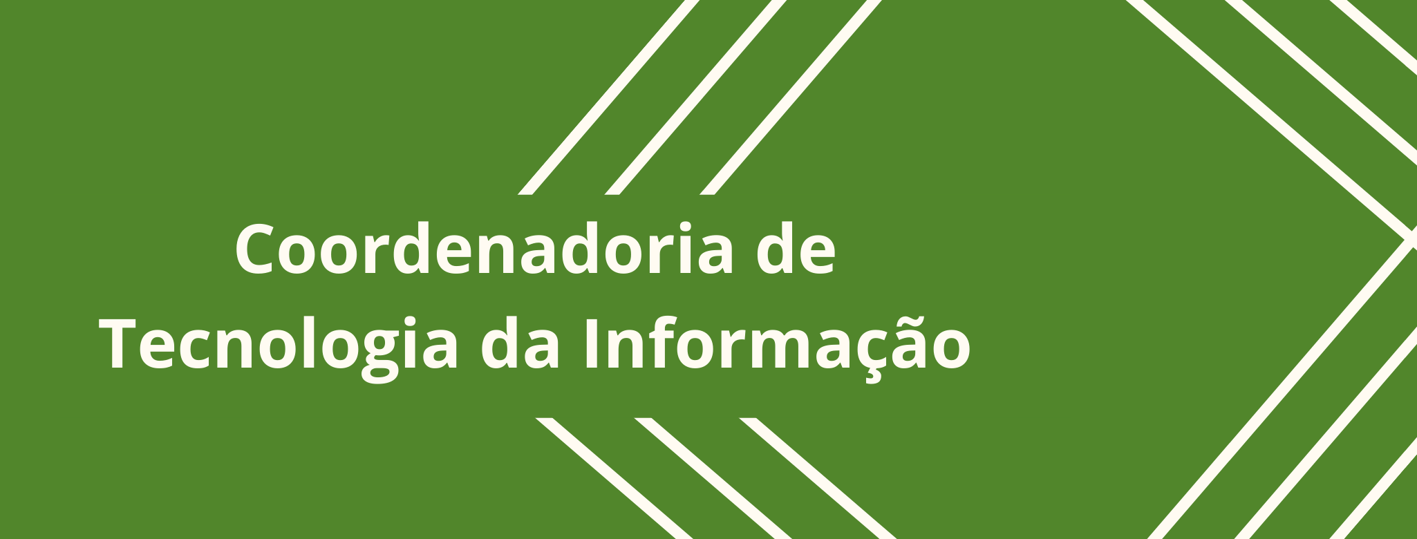 Coordenadoria de tecnologia da informação