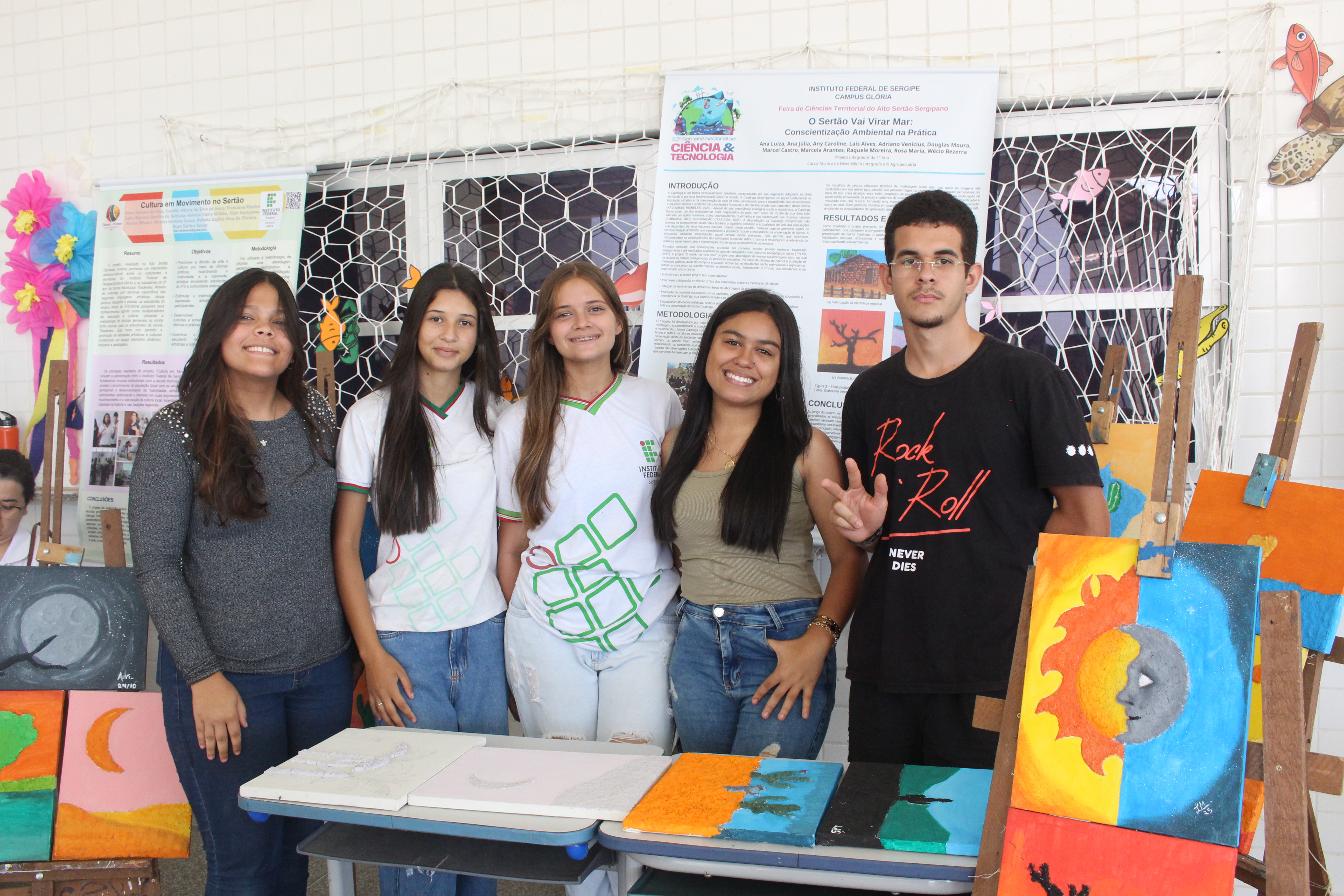 Segundo dia Feira de Ciências