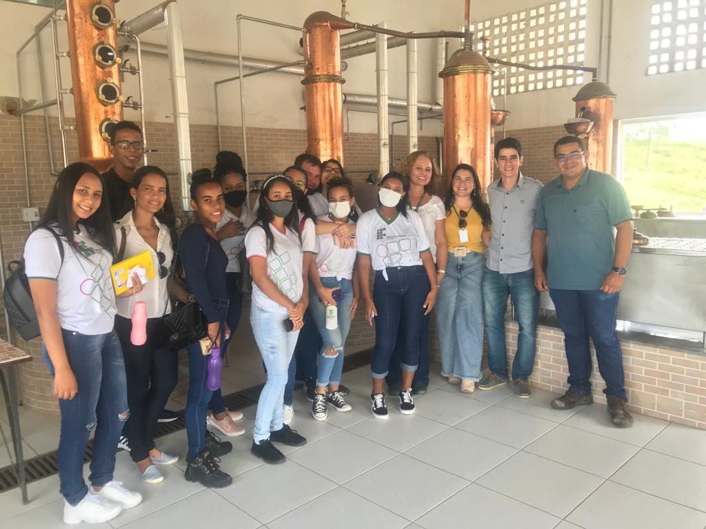 Setor da destilação para produção da Cachaça Gin e Rum