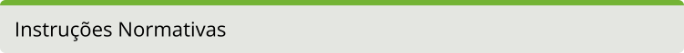 Instruções Normativas